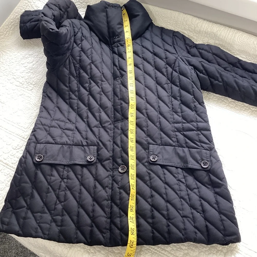 Eddie‎ Bauer Women’s Premium Goose Down Quilted Barn Jacket Black Size Small